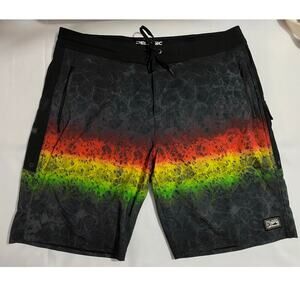 PELAGIC OCEAN MASTER Fishing Shorts — Black Men's Size 36 Trunks